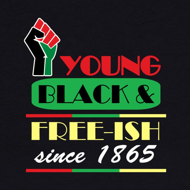 Young black and freeish juneteenth by Tianna Bahringer